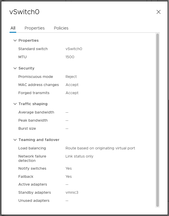 vsphereincreaseports.png: vSphere client