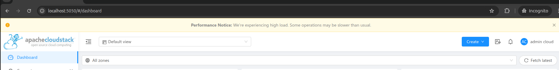 UI Announcement banner