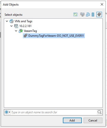 Select Dummy Tag.